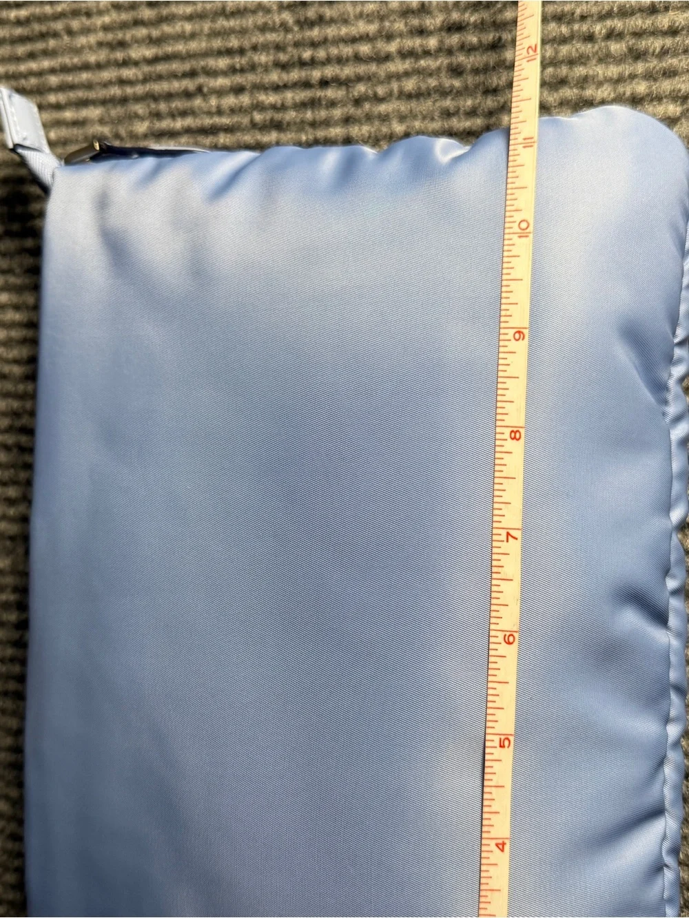 A New Day Pastel Blue Nylon Wristlet Clutch or Crossbody Bag
